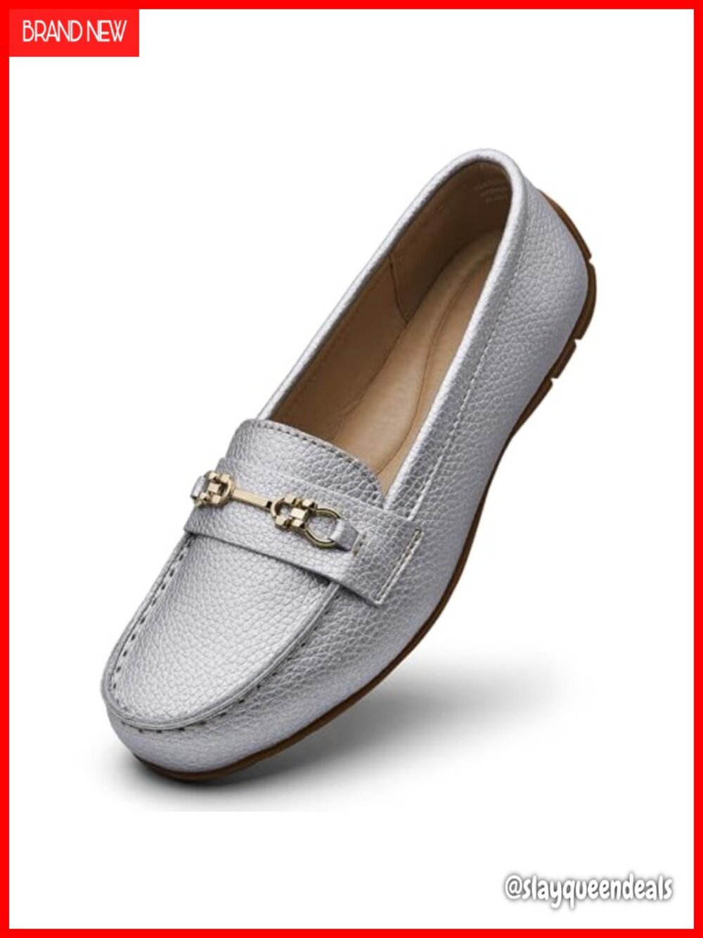 KORDAL Women's Leather Loafers Slip-On Driving Mocs Business Casual Work Flats